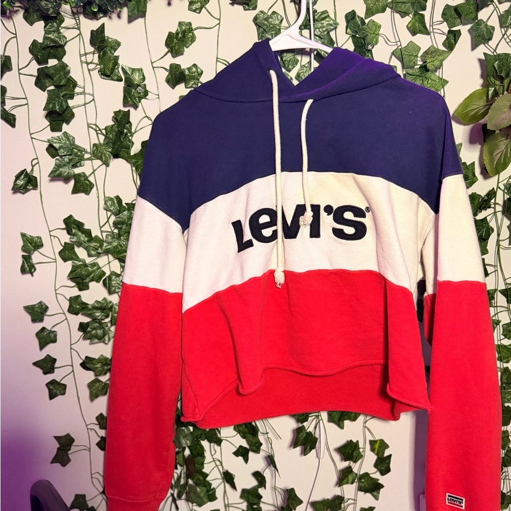 Levi's Red, White, and Blue Hoodie